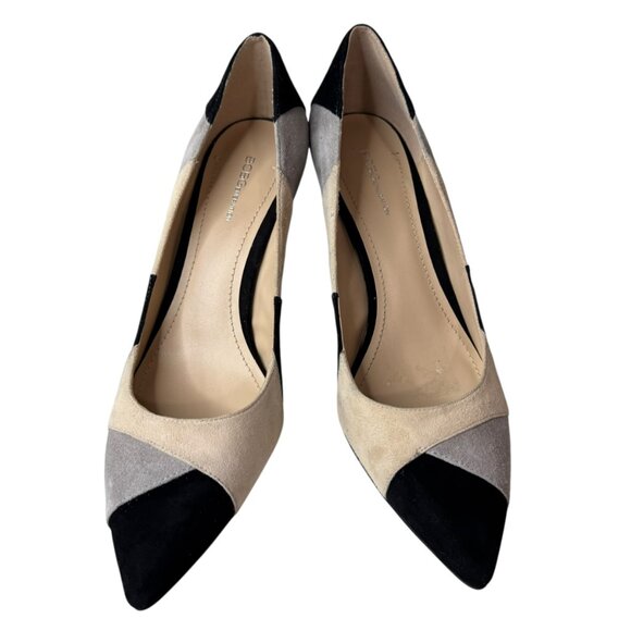 BCBG Paris Suede Colorblock Pumps Women’s Size 9 – Excellent Condition - Picture 1 of 9